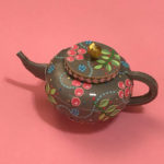 tea pot gray